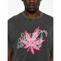Palm Angels Grey T-Shirts & Vests - T-Shirts Men