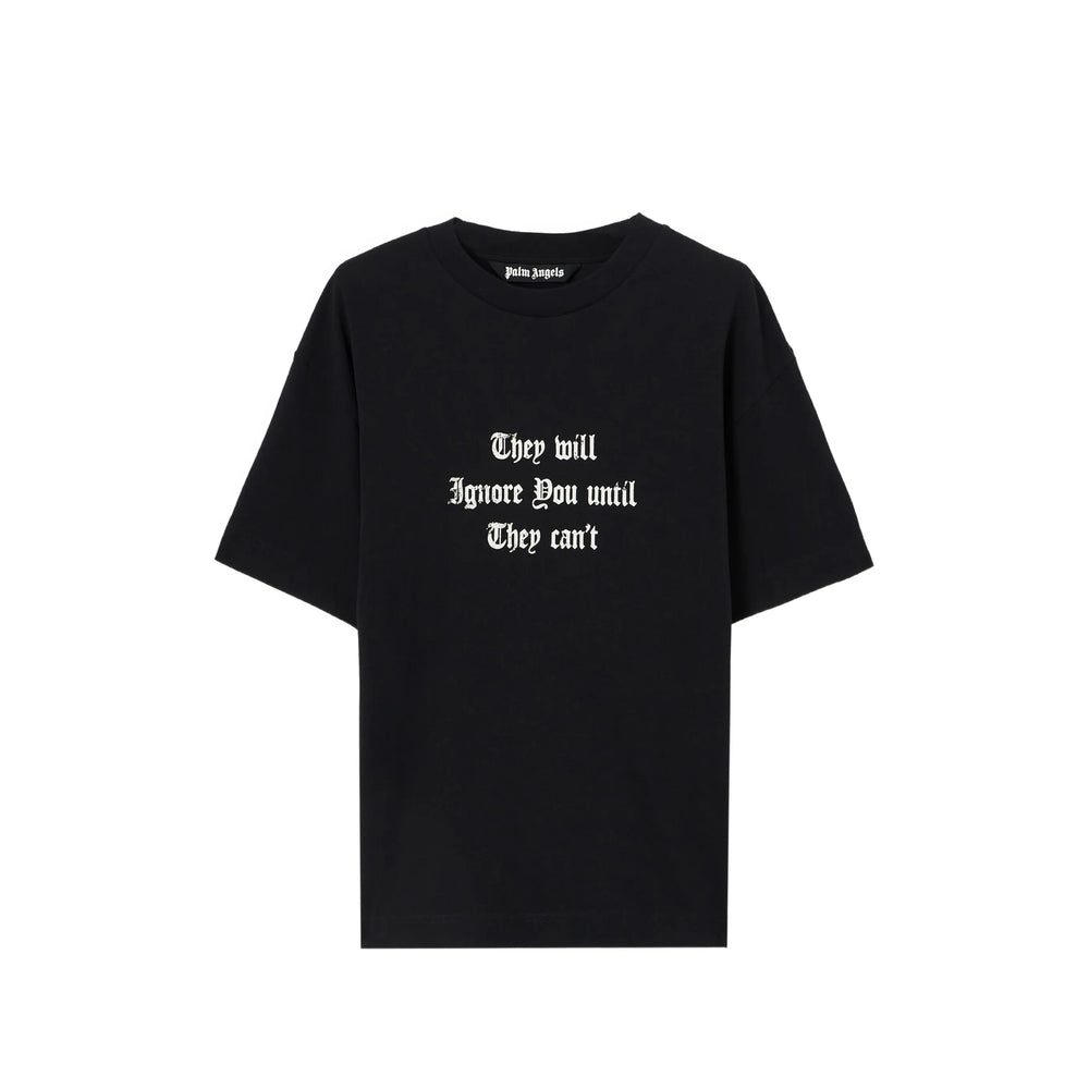 Palm Angels Black T-Shirts & Vests - T-Shirts Men