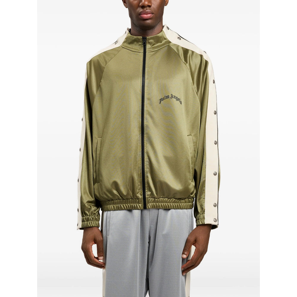 Palm Angels Green Sweaters & Knitwear - Sweatshirts Men