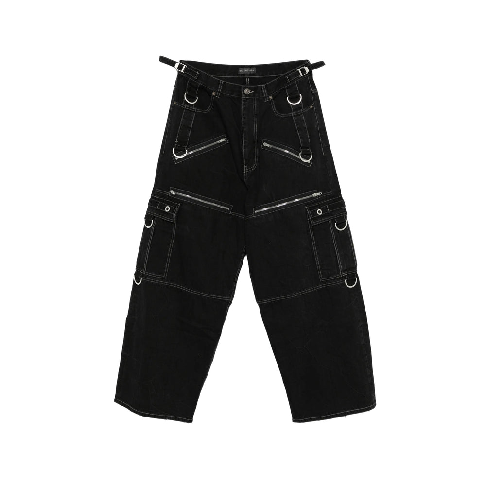 Balenciaga Balenciaga Black Denim - Regular & Straight-Leg Jeans Men