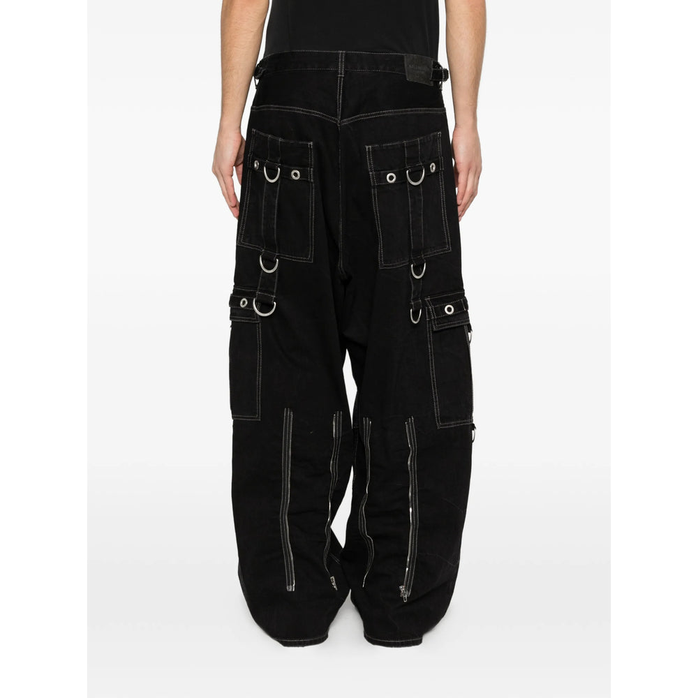 Balenciaga Balenciaga Black Denim - Regular & Straight-Leg Jeans Men
