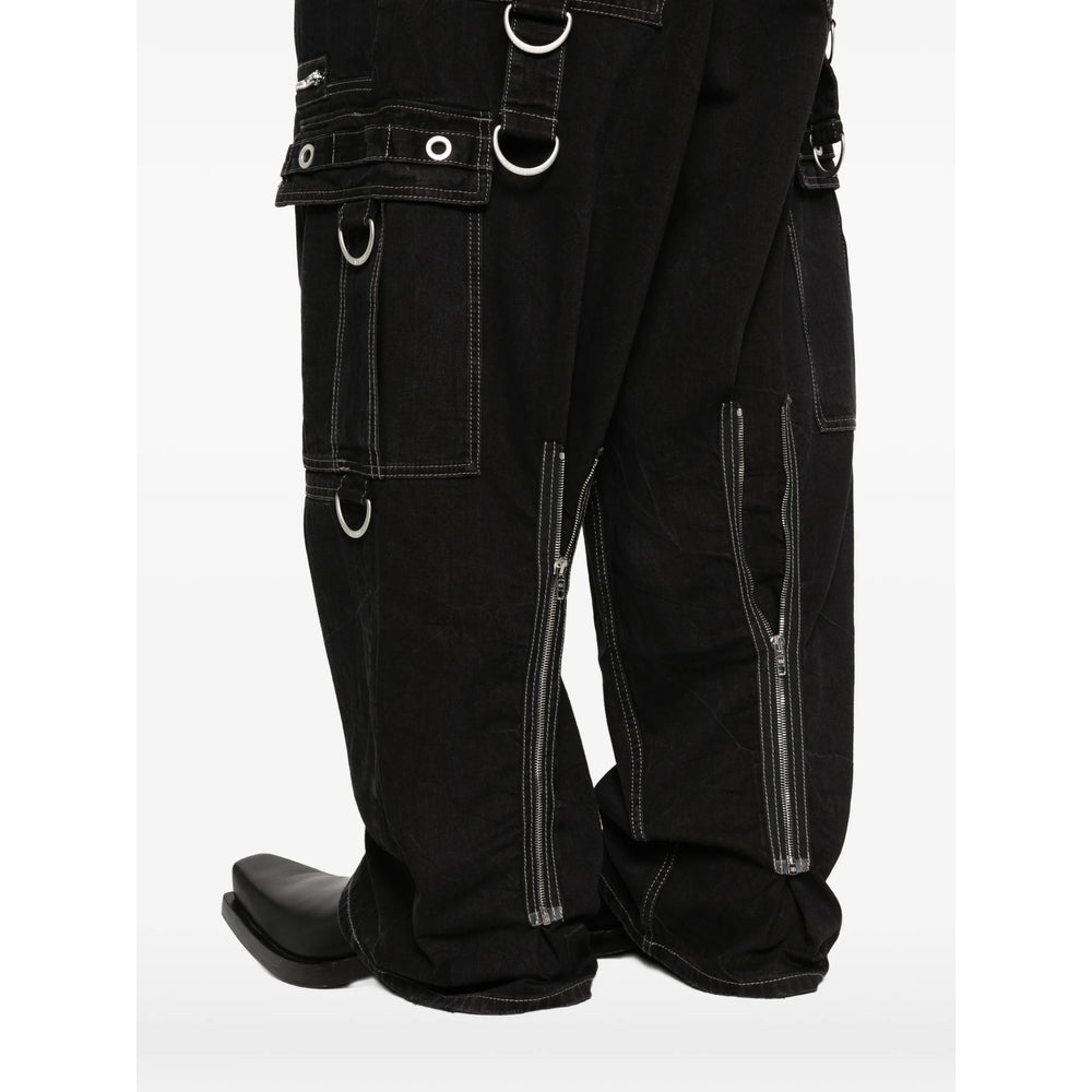 Balenciaga Balenciaga Black Denim - Regular & Straight-Leg Jeans Men