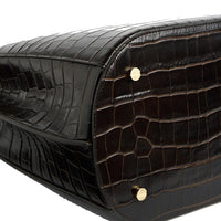 TOTEME Toteme Croc-Embossed Bucket Bag Women