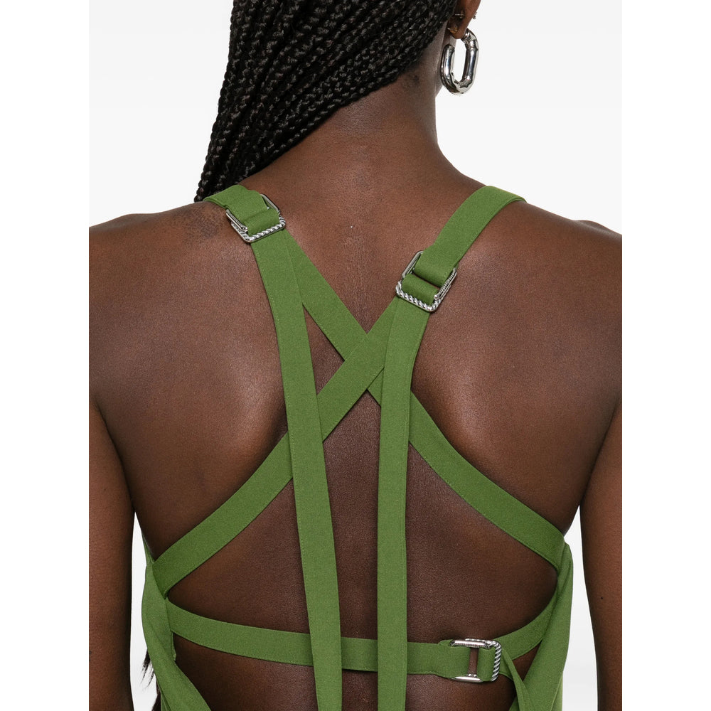The Attico Green Dresses - Cocktail & Party Dresses Women