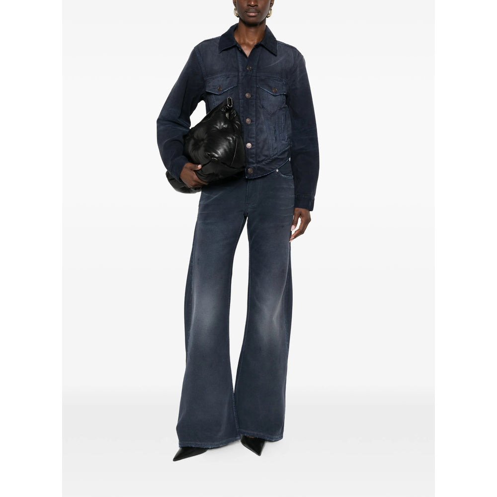 Balenciaga Balenciaga Blue Jackets - Denim Jackets Women