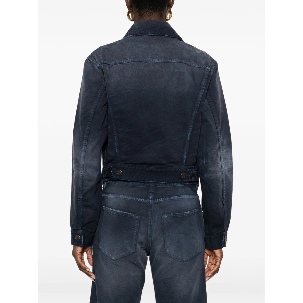 Balenciaga Balenciaga Blue Jackets - Denim Jackets Women