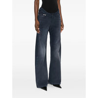 Balenciaga Balenciaga Blue Denim - Flared Jeans Women