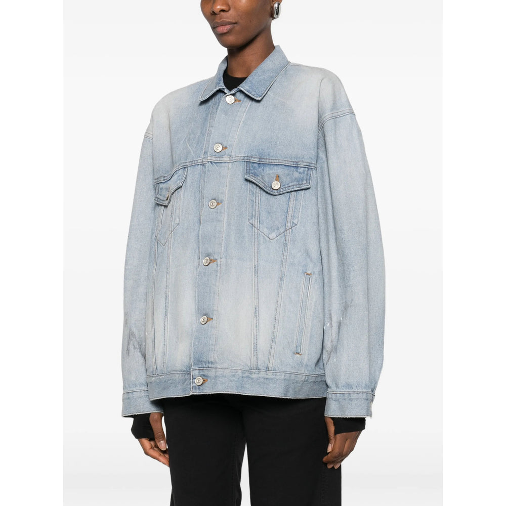 Balenciaga Balenciaga Blue Jackets - Denim Jackets Women