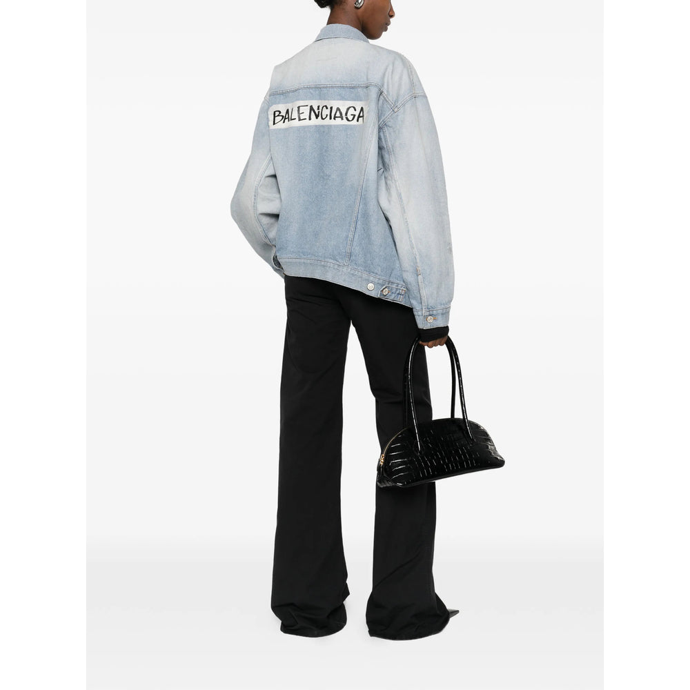 Balenciaga Balenciaga Blue Jackets - Denim Jackets Women