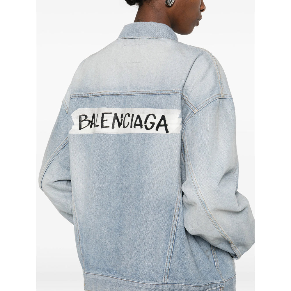 Balenciaga Balenciaga Blue Jackets - Denim Jackets Women