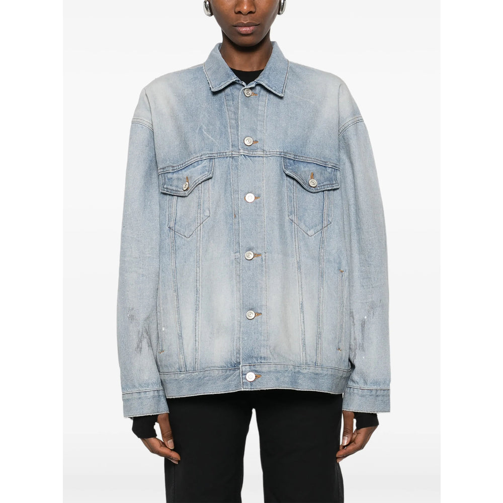 Balenciaga Balenciaga Blue Jackets - Denim Jackets Women