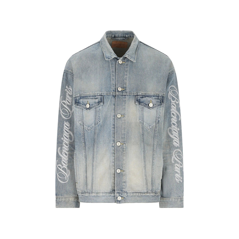 Balenciaga Balenciaga Blue Jackets - Denim Jackets Women