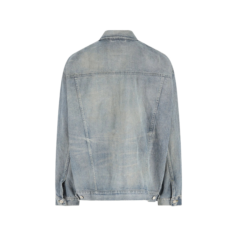 Balenciaga Balenciaga Blue Jackets - Denim Jackets Women