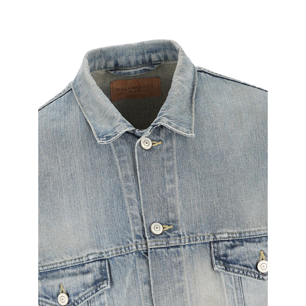 Balenciaga Balenciaga Blue Jackets - Denim Jackets Women