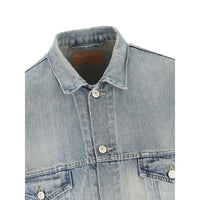 Balenciaga Balenciaga Blue Jackets - Denim Jackets Women