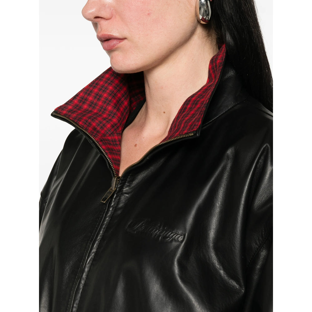 Balenciaga Balenciaga Black Jackets - Leather Jackets Women