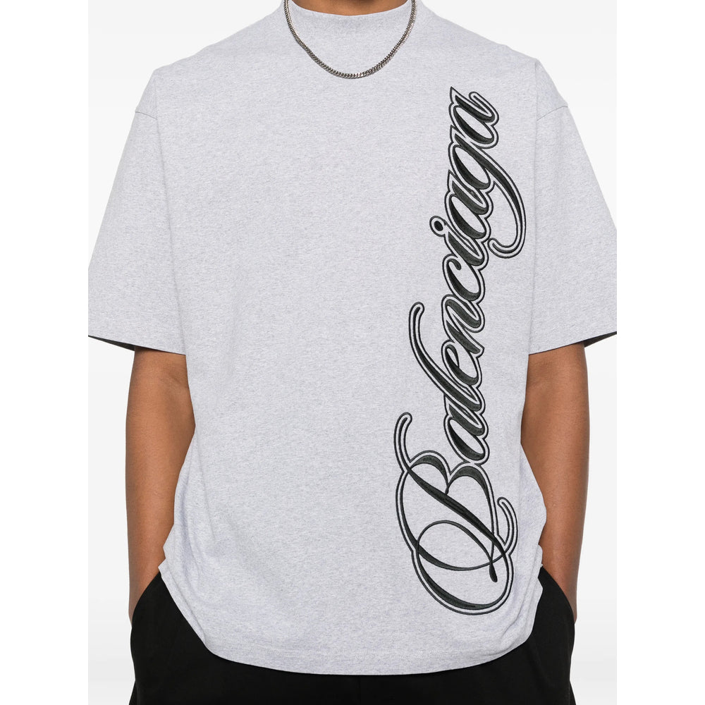 Balenciaga Grey T-Shirts & Vests - T-Shirts Men