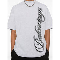 Balenciaga Grey T-Shirts & Vests - T-Shirts Men