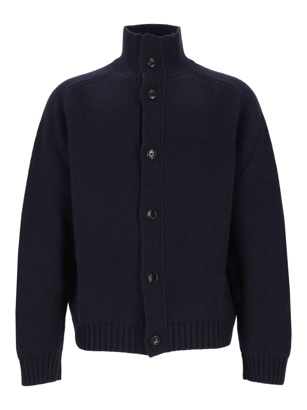 Tom Ford Men Coarsehair Cashmere Full Button Cardigan