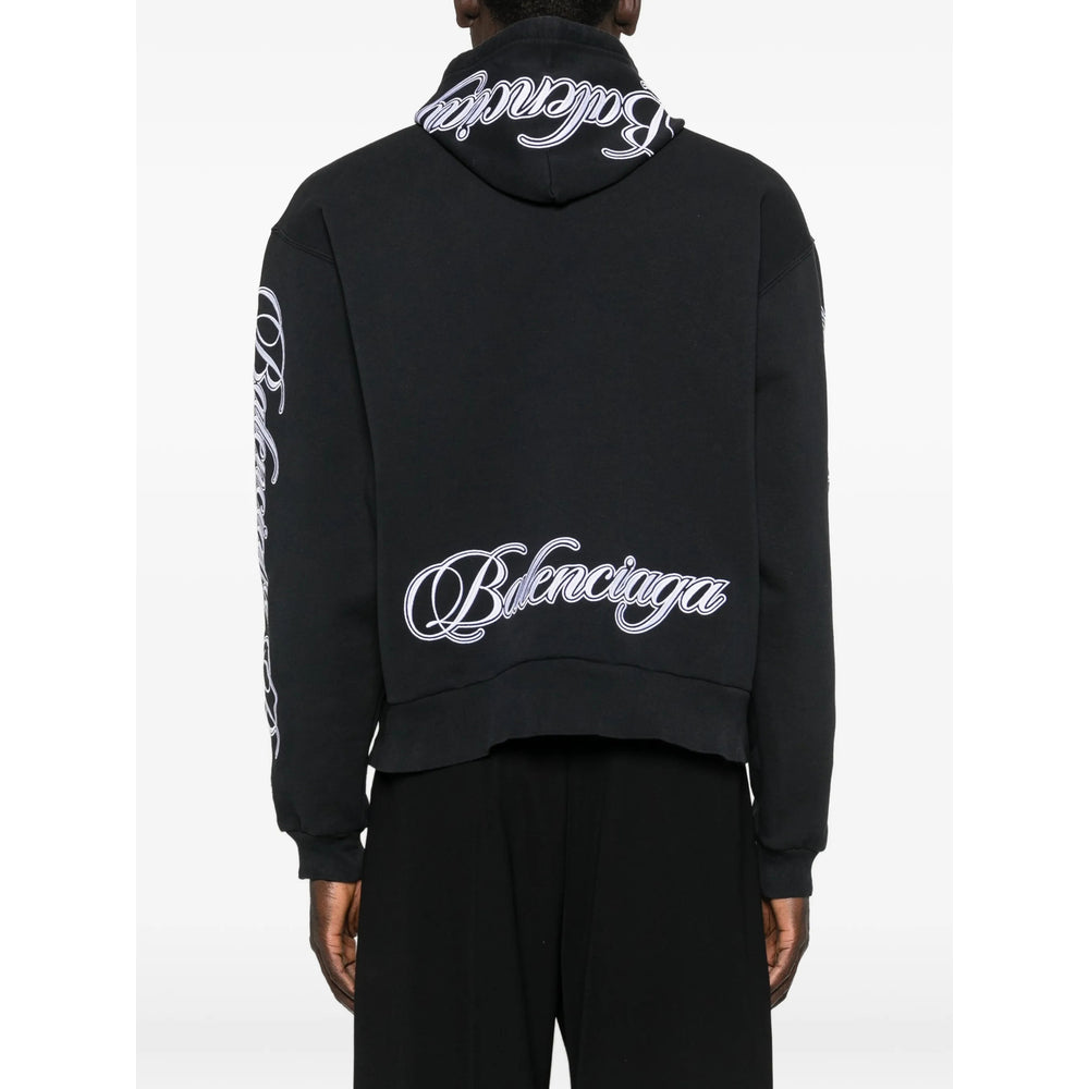 Balenciaga Black Sweaters & Knitwear - Hoodies Men
