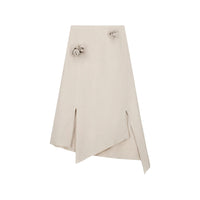 Coperni Coperni Neutrals Skirts - Asymmetric & Draped Skirts Women