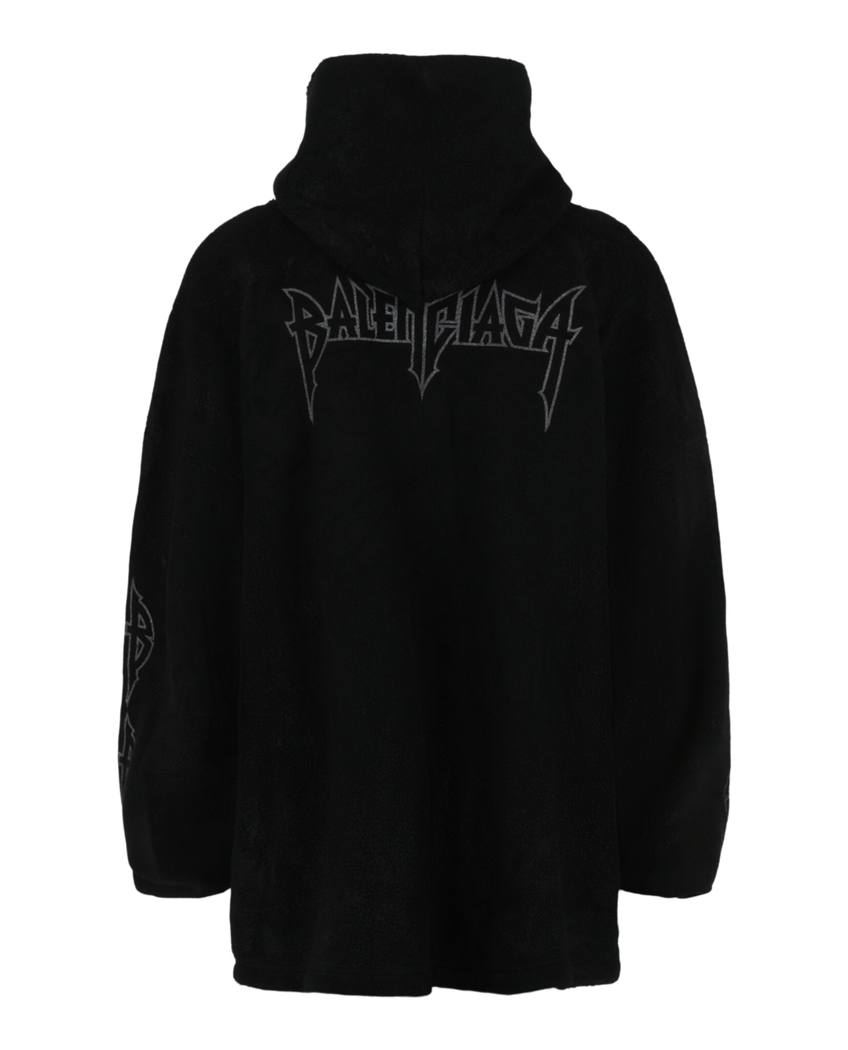 Balenciaga Balenciaga Mens Paris Moon Fleece Hoodie