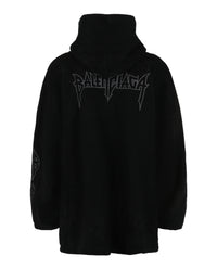 Balenciaga Balenciaga Mens Paris Moon Fleece Hoodie