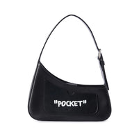 Off-White Black Shoulder Bags Women