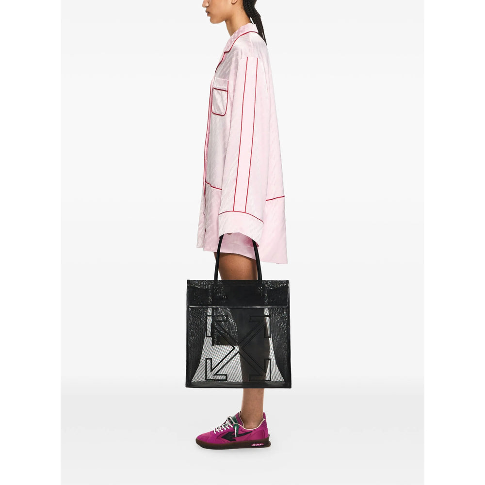 Off-White Black Tote Bags Women