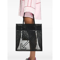 Off-White Black Tote Bags Women