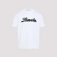 Lanvin Embroidered Logo T-Shirt Men
