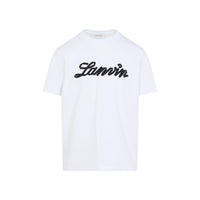 Lanvin Embroidered Logo T-Shirt Men