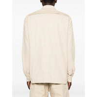 Rick Owens Neutrals Jackets - Shirt Jackets Men