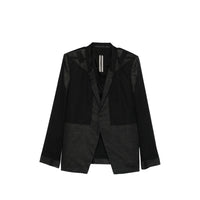 Rick Owens Rick Owens Black Jackets - Blazers Men