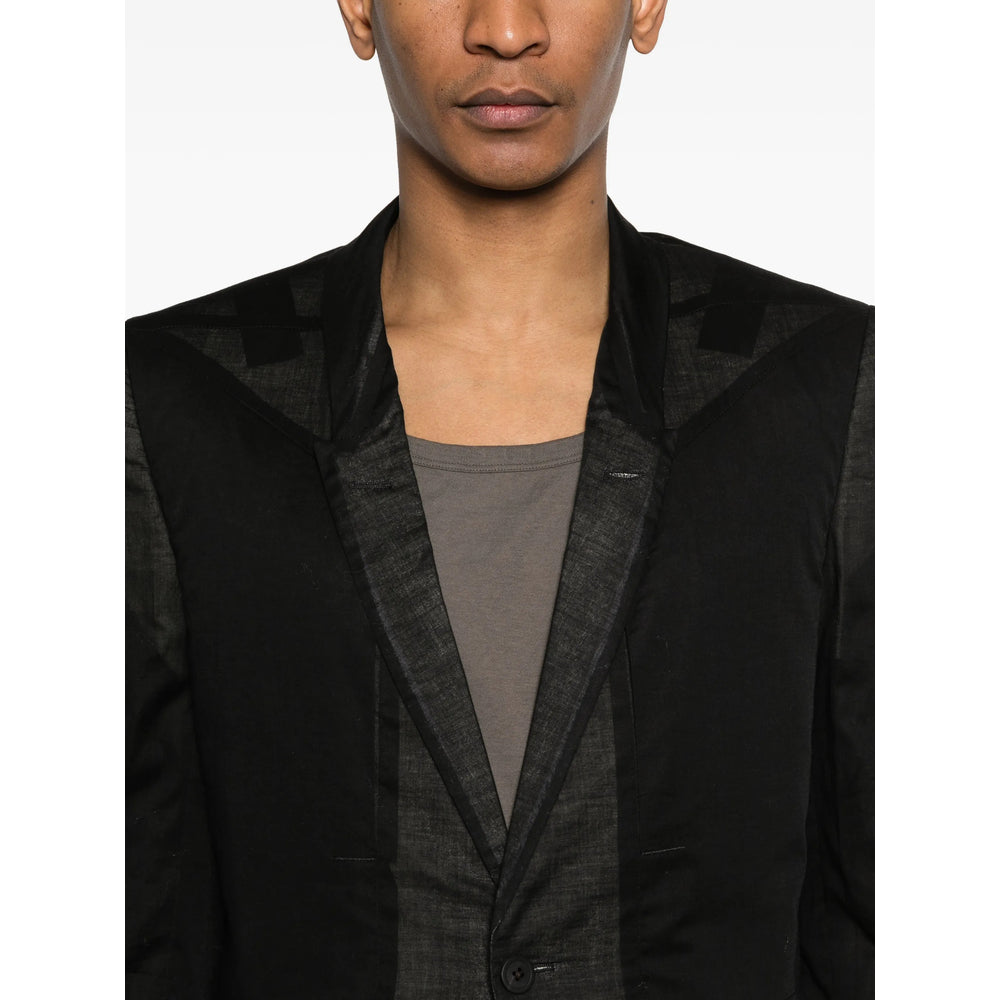 Rick Owens Rick Owens Black Jackets - Blazers Men