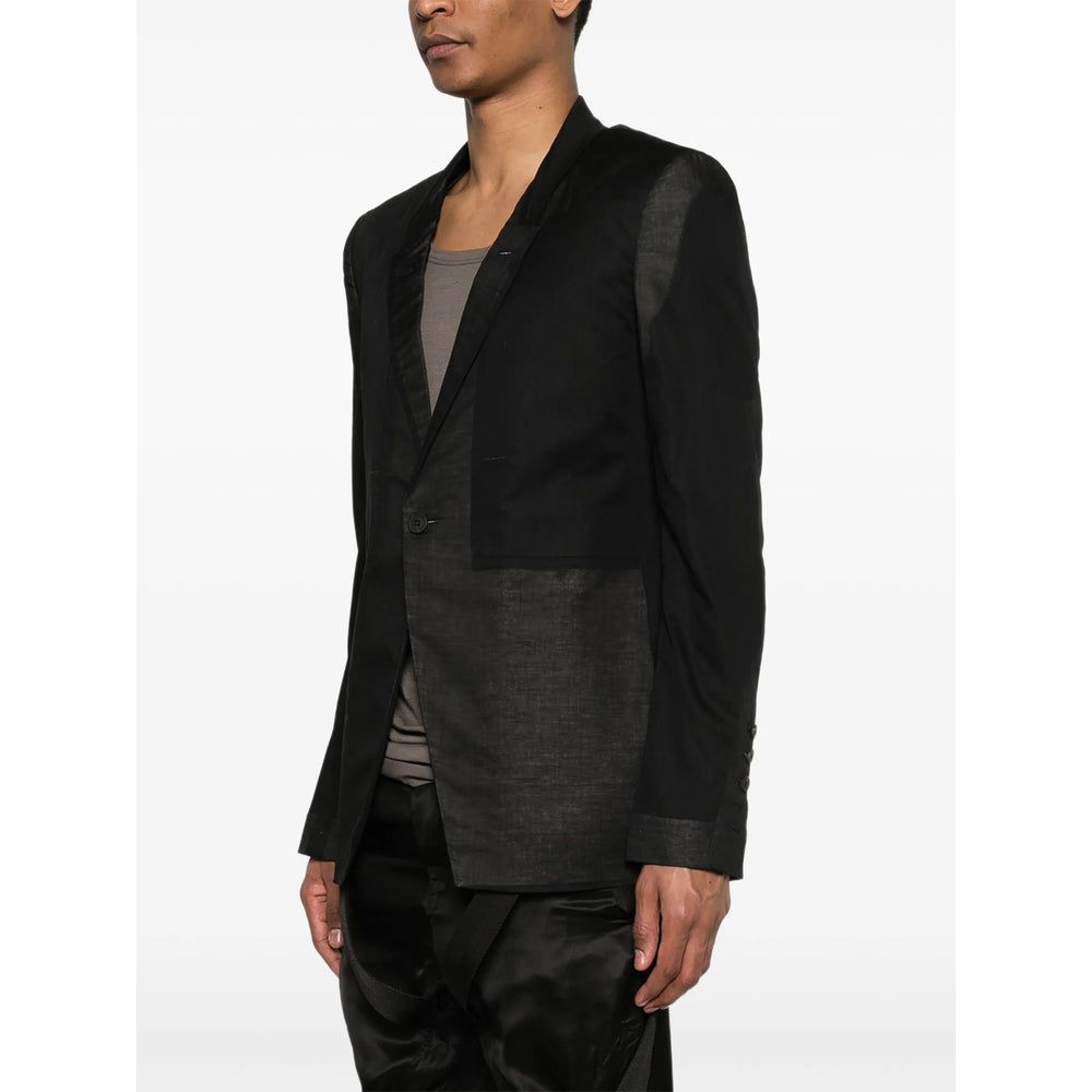 Rick Owens Rick Owens Black Jackets - Blazers Men