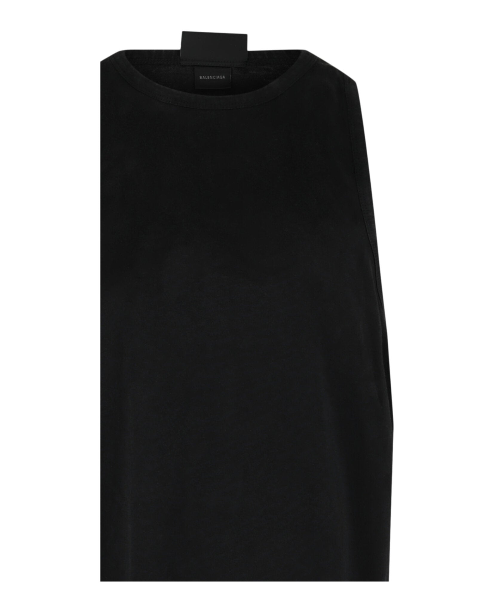 Balenciaga Mens Loose Fit Cotton Tank