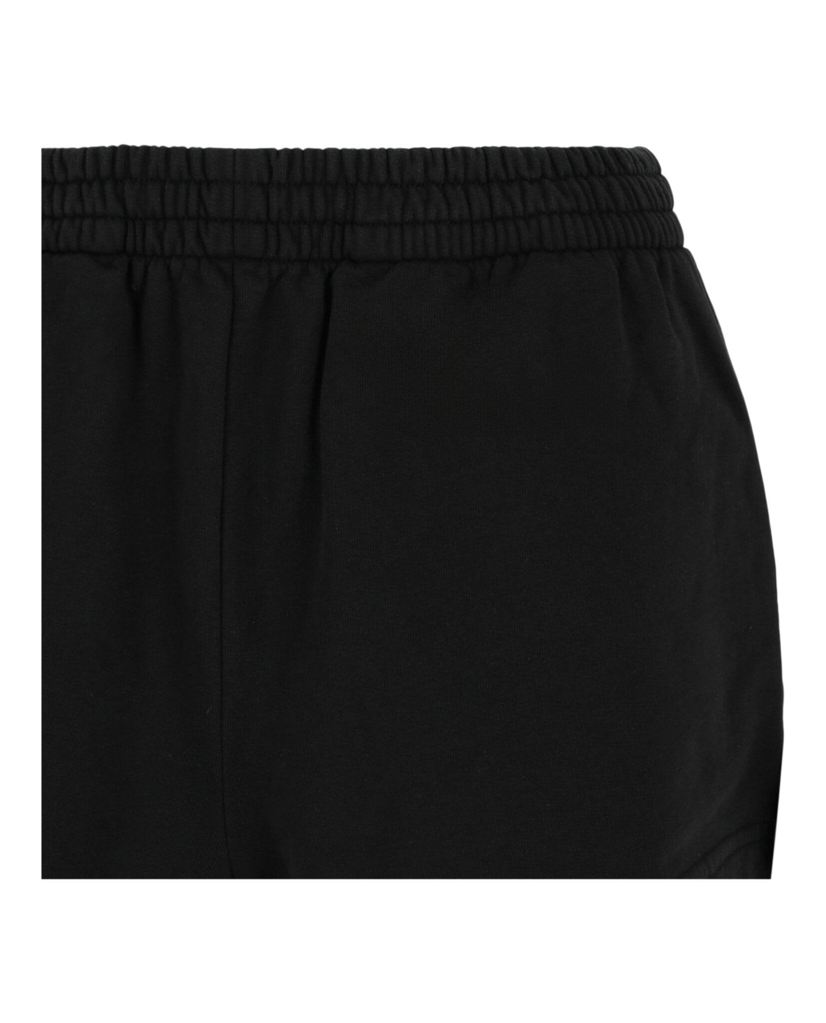 Balenciaga Womens Faded Fleece Running Shorts