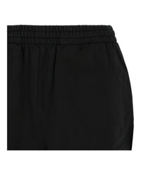 Balenciaga Womens Faded Fleece Running Shorts