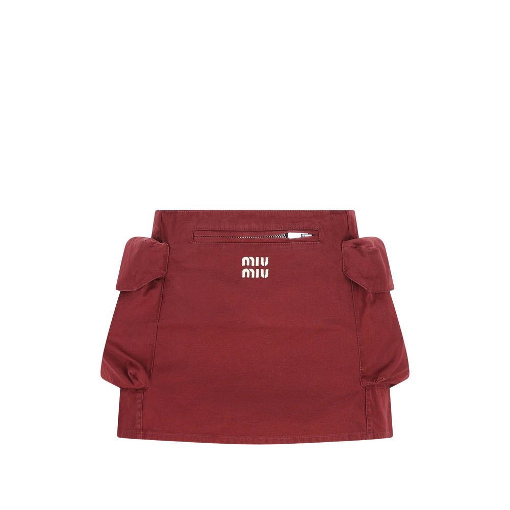 Miu Miu Red Skirts - Straight Skirts Women