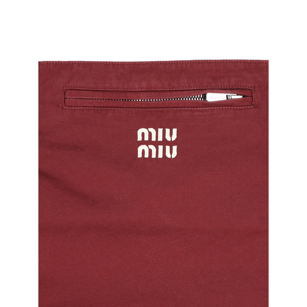 Miu Miu Red Skirts - Straight Skirts Women