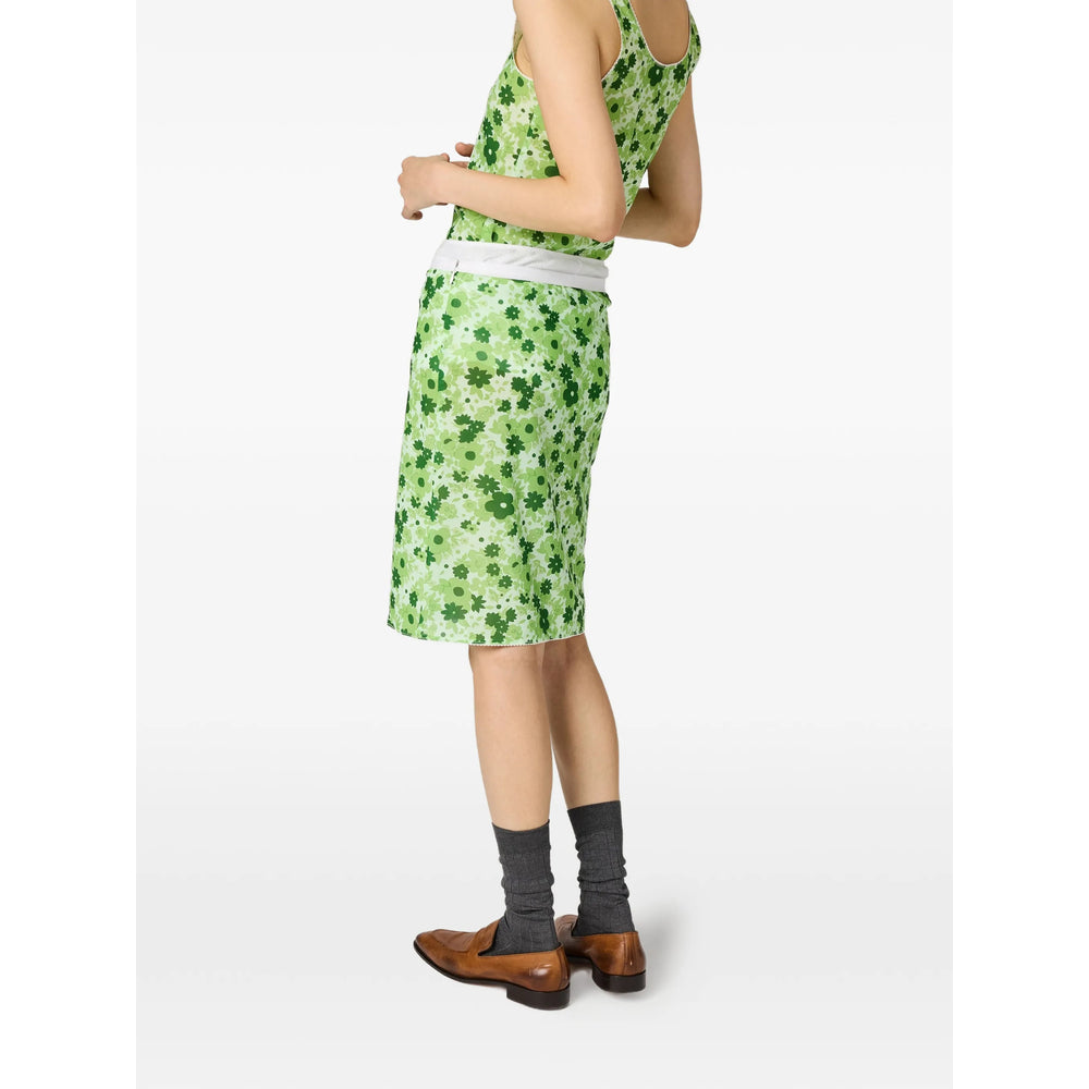 Miu Miu Green Skirts - Straight Skirts Women