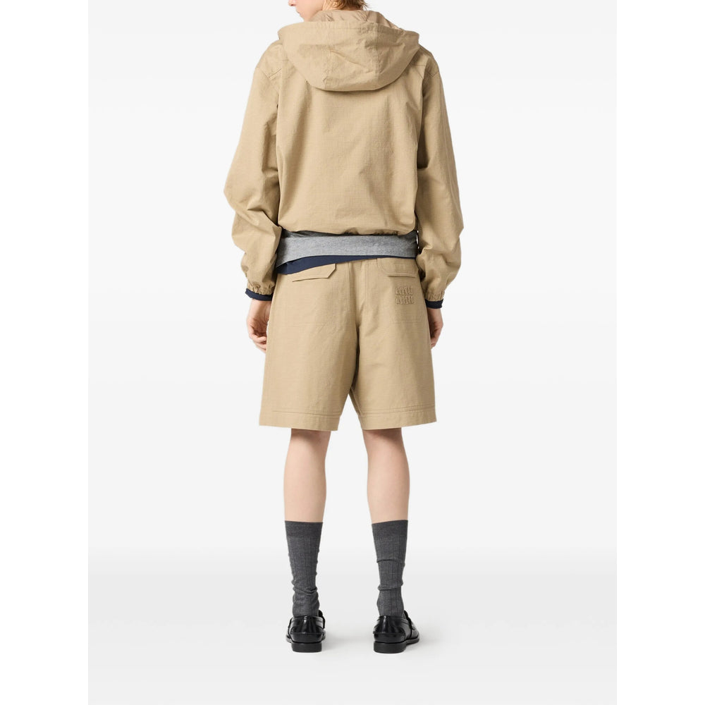 Miu Miu Neutrals Jackets - Oversized Jackets Women