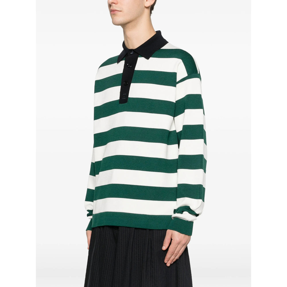 Gucci Green Polo Shirts Men