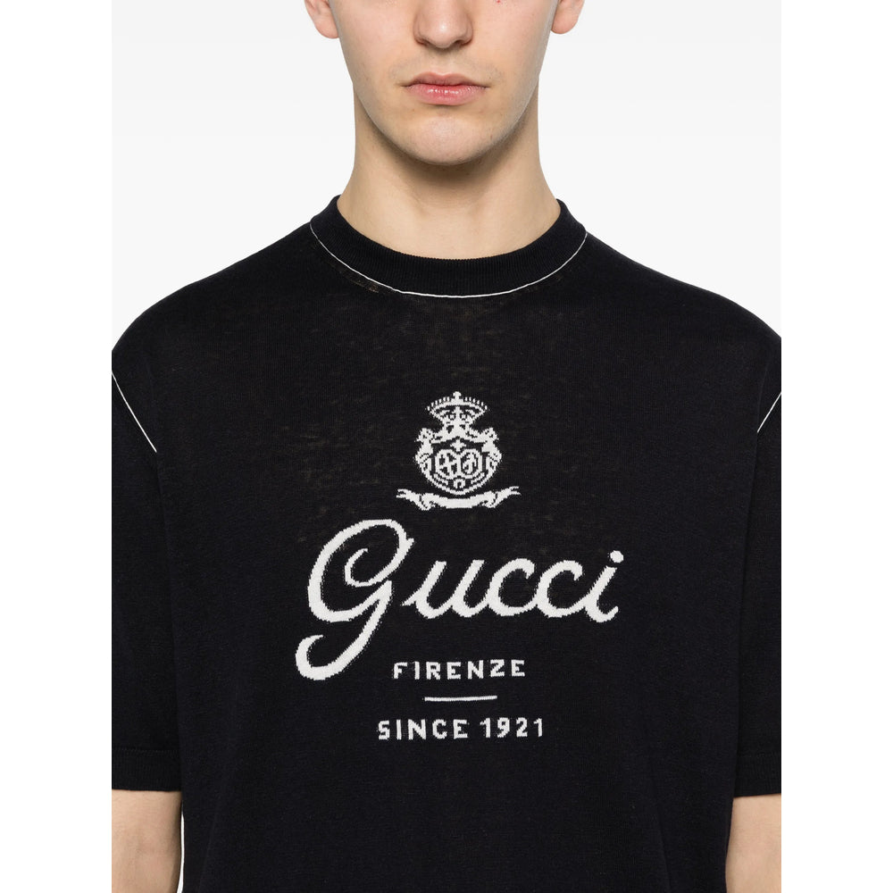 Gucci Blue T-Shirts & Vests - T-Shirts Men