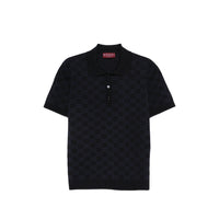 Gucci Blue Polo Shirts Men