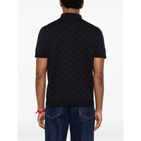 Gucci Blue Polo Shirts Men