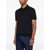 Gucci Blue Polo Shirts Men