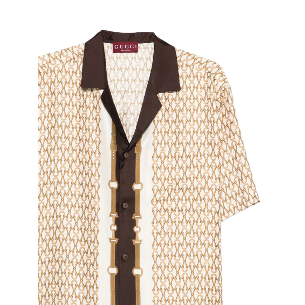 Gucci Gucci Neutrals Shirts Men