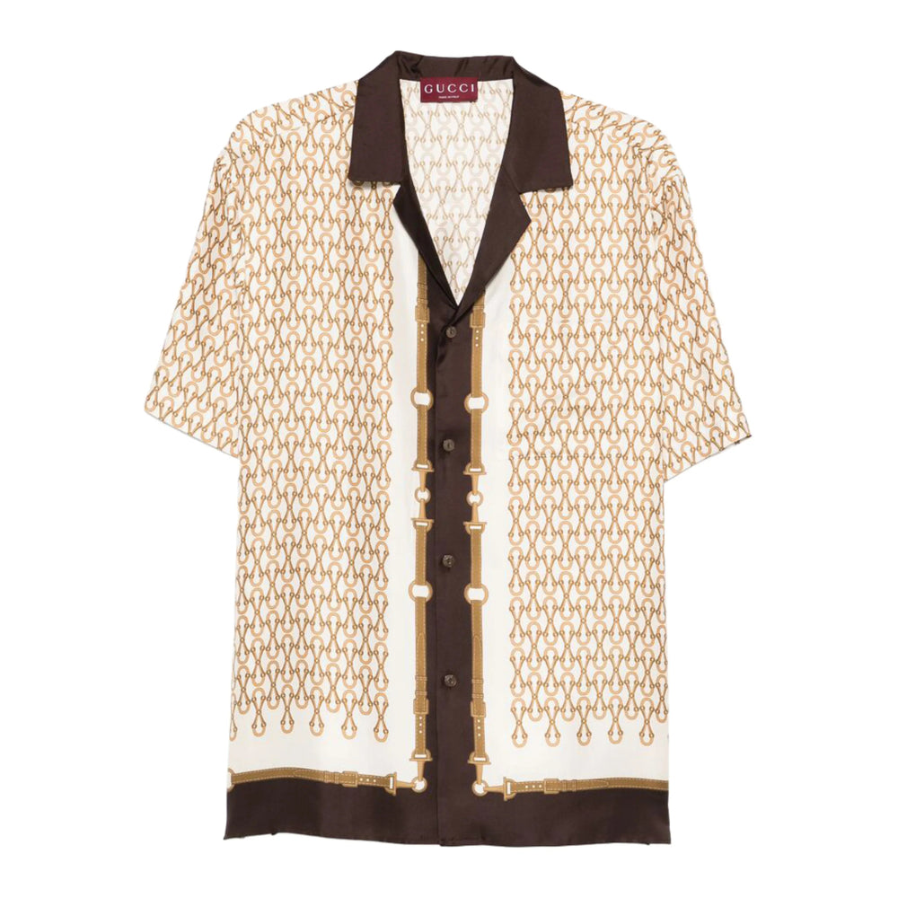 Gucci Gucci Neutrals Shirts Men